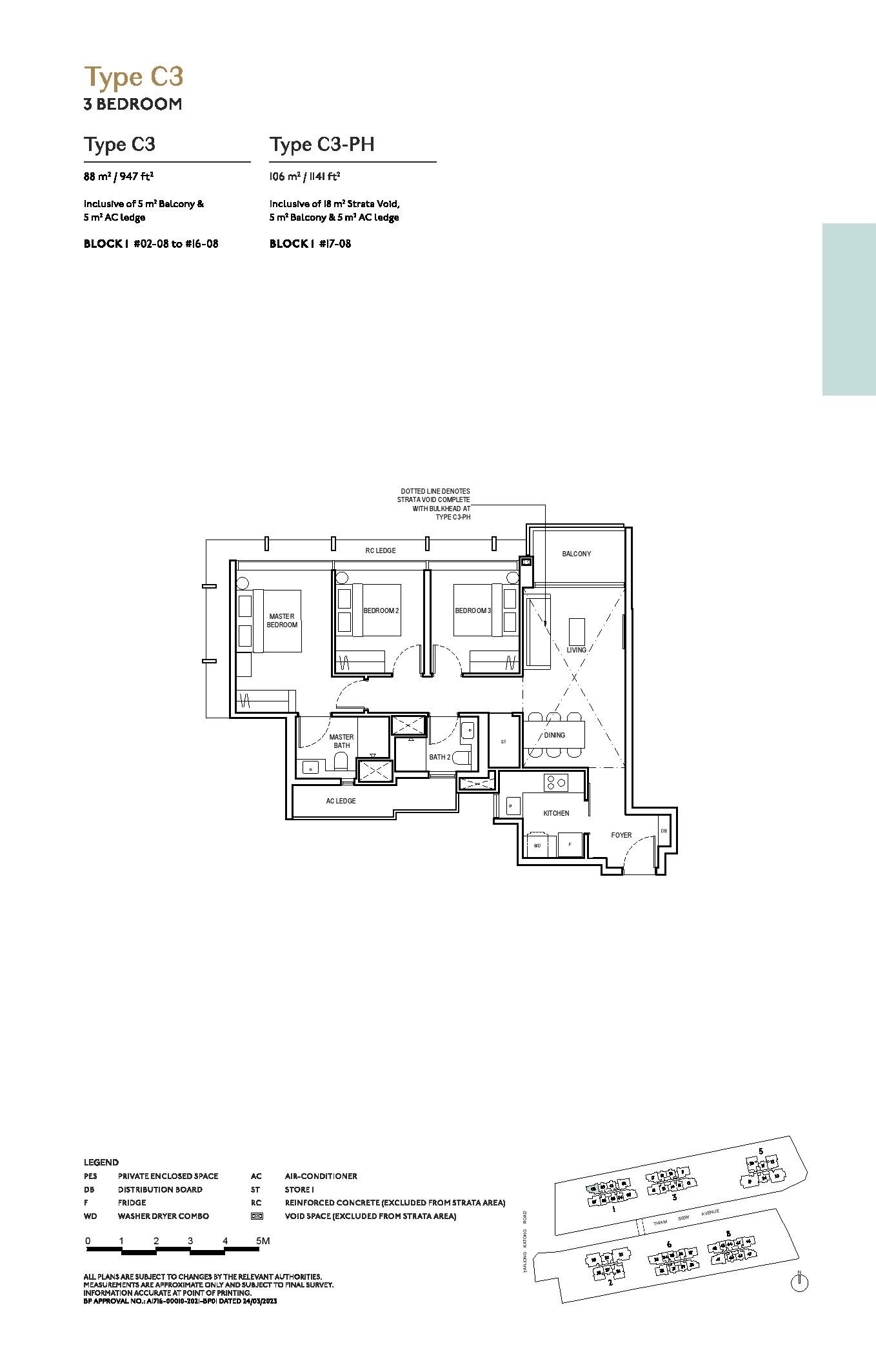 Type C3 Floor Plan