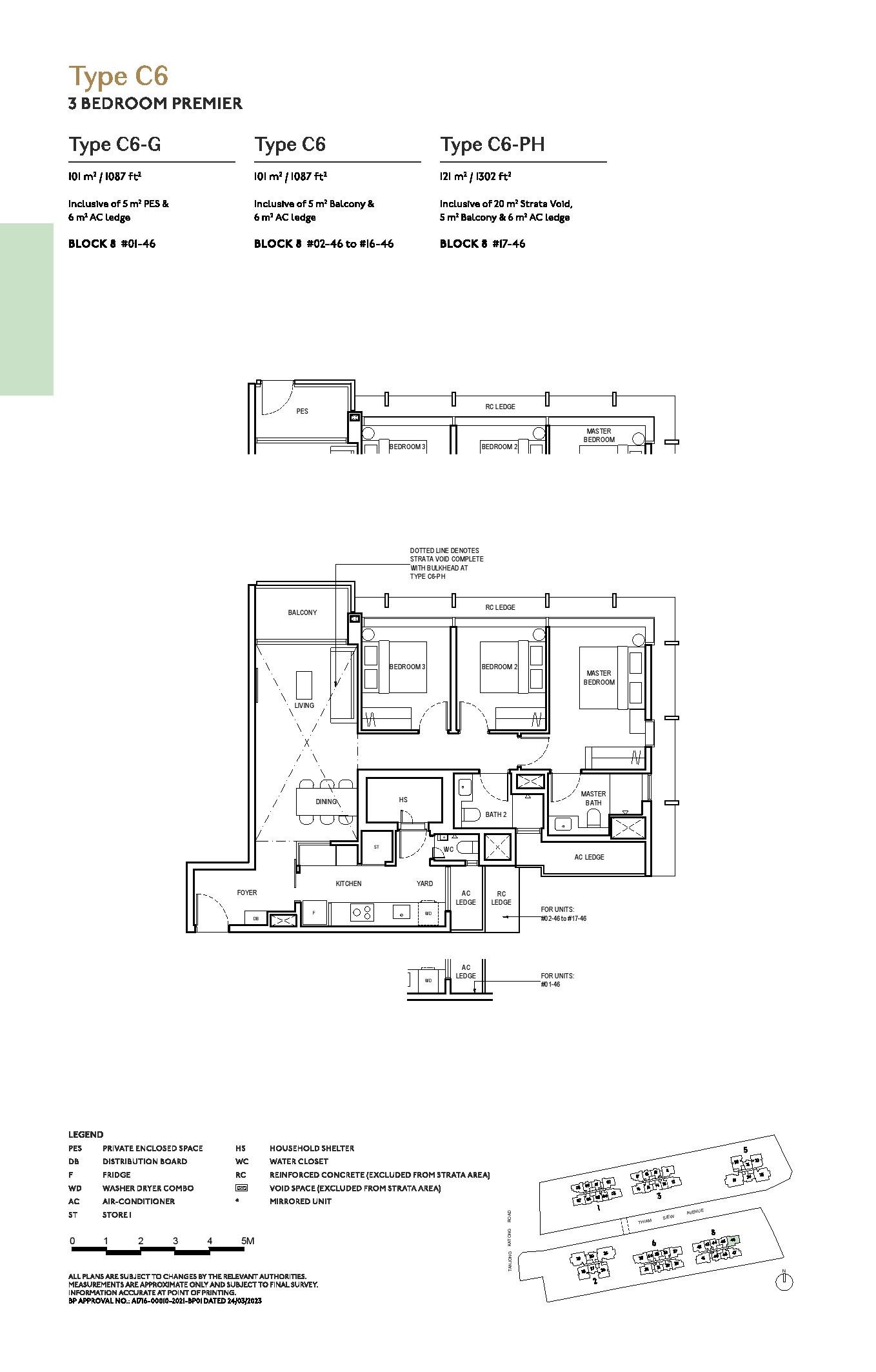 Type C6 Floor Plan