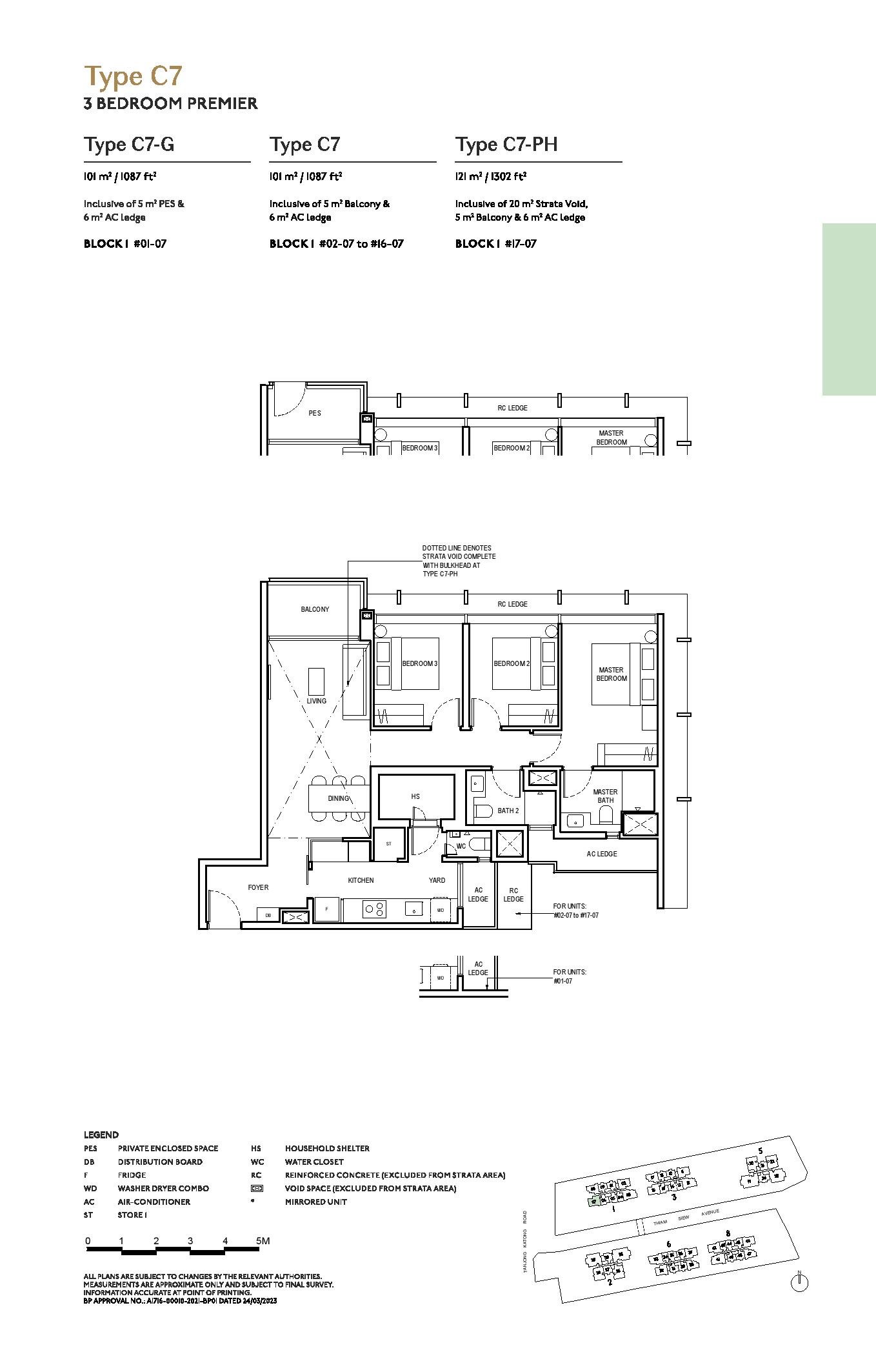 Type C7 Floor Plan