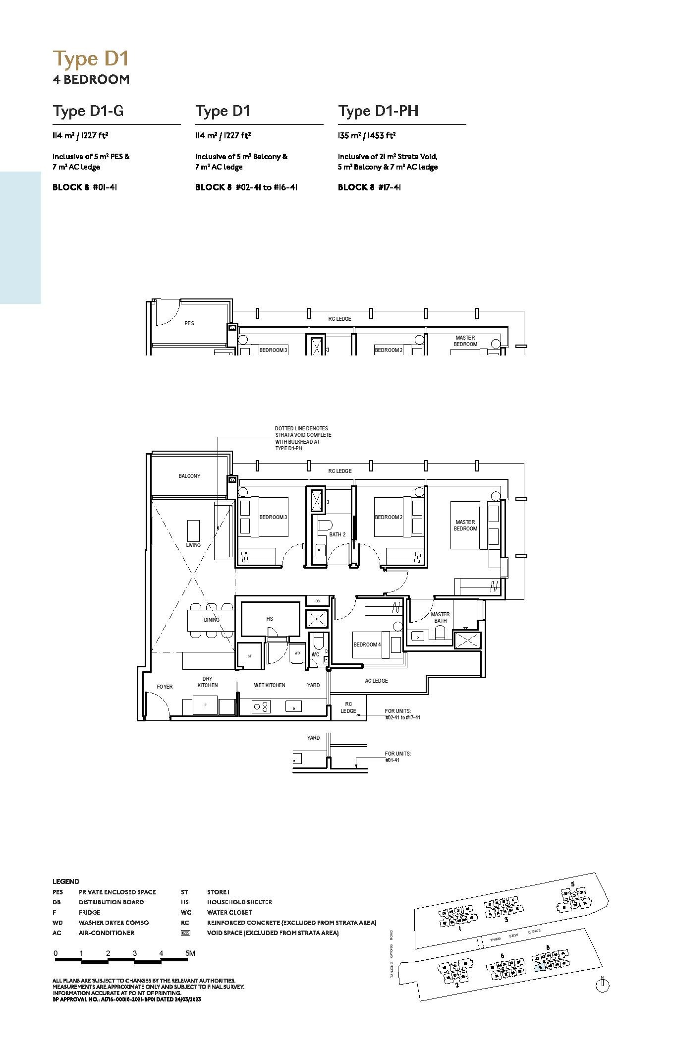 Type D1 Floor Plan