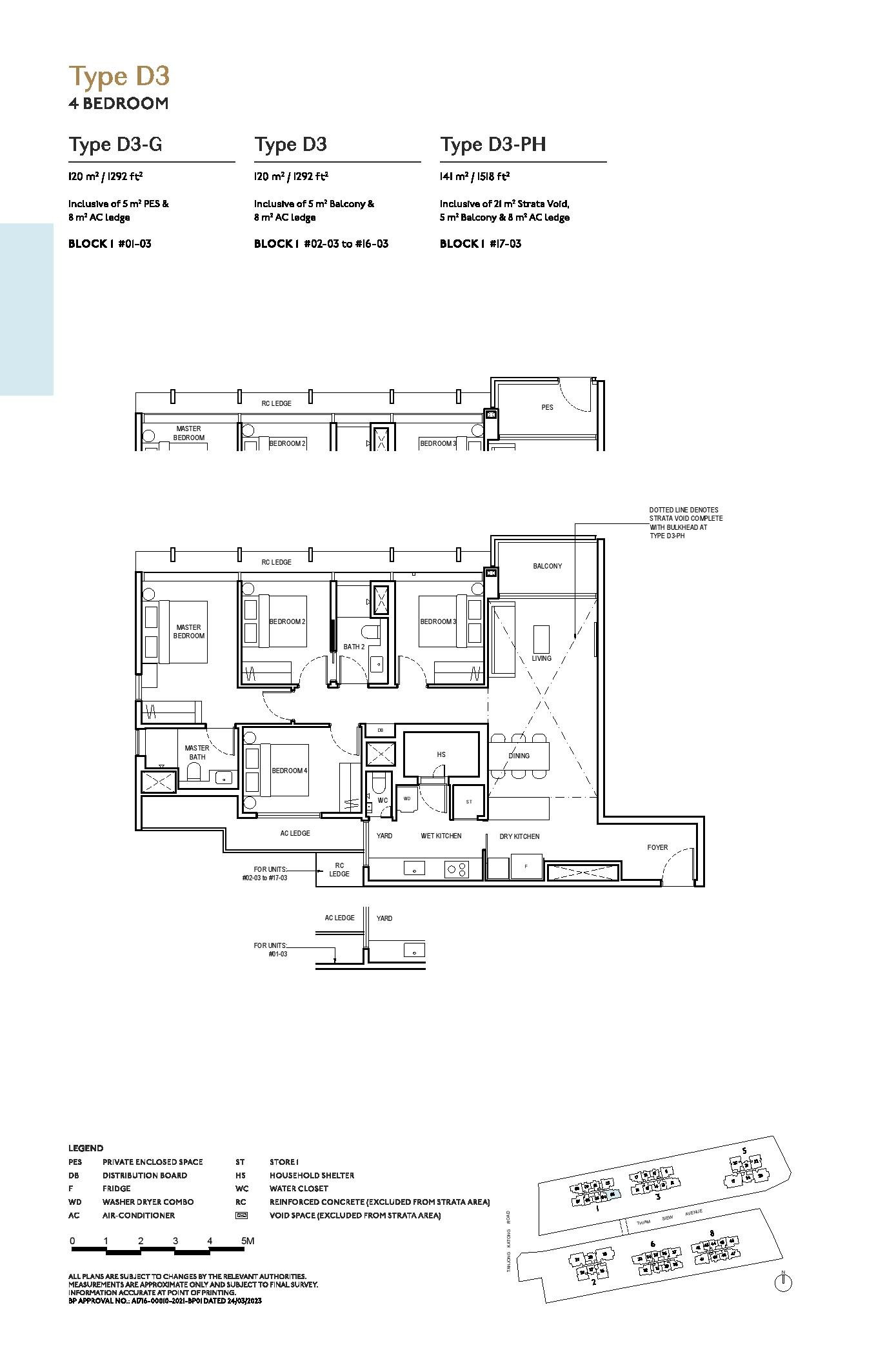 Type D3 Floor Plan